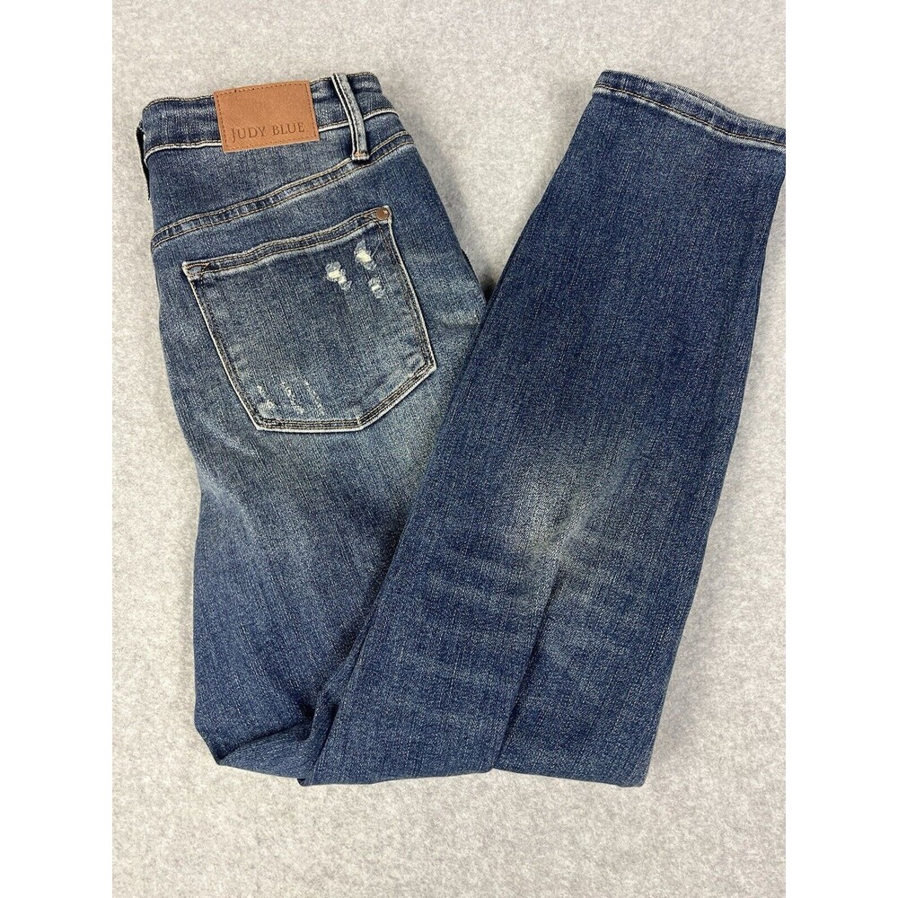 Judy Blue Slim Fit Jeans Women's 9/29 Med Wash High Rise Stretch Denim